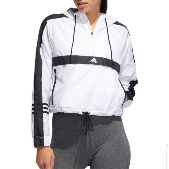 Adidas Womens ID Wind Half Zip Jacket XS - Picture 11 of 12